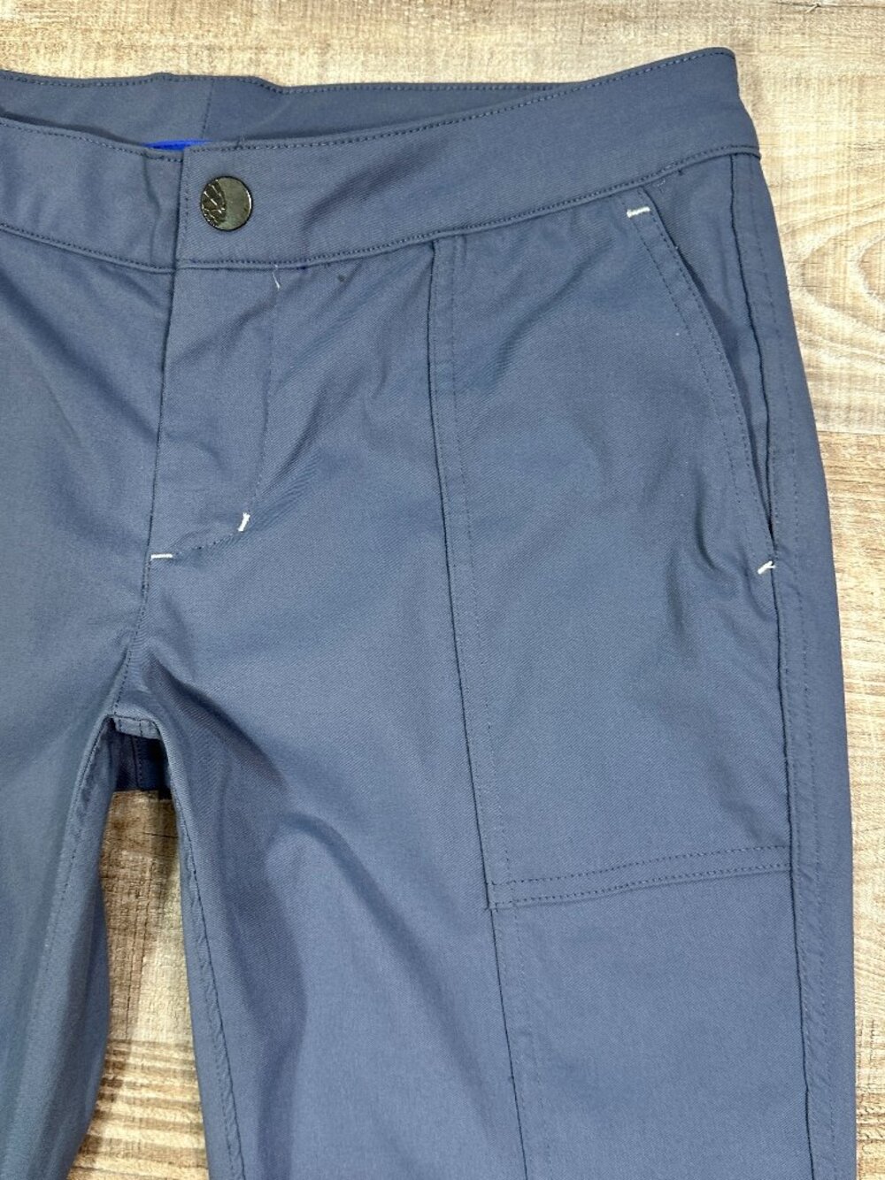 Stio Coburn Hiking Pant Jogger Size 6 Blue Womens Outdoor Style 1340 Nylon - Picture 4 of 13